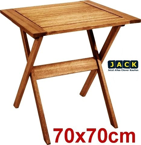 ♥ NEU+OVP!! ♥ GARTENTISCH 70x70 cm ♥ KLAPPTISCH ♥ TOP HOLZ TISCH ♥